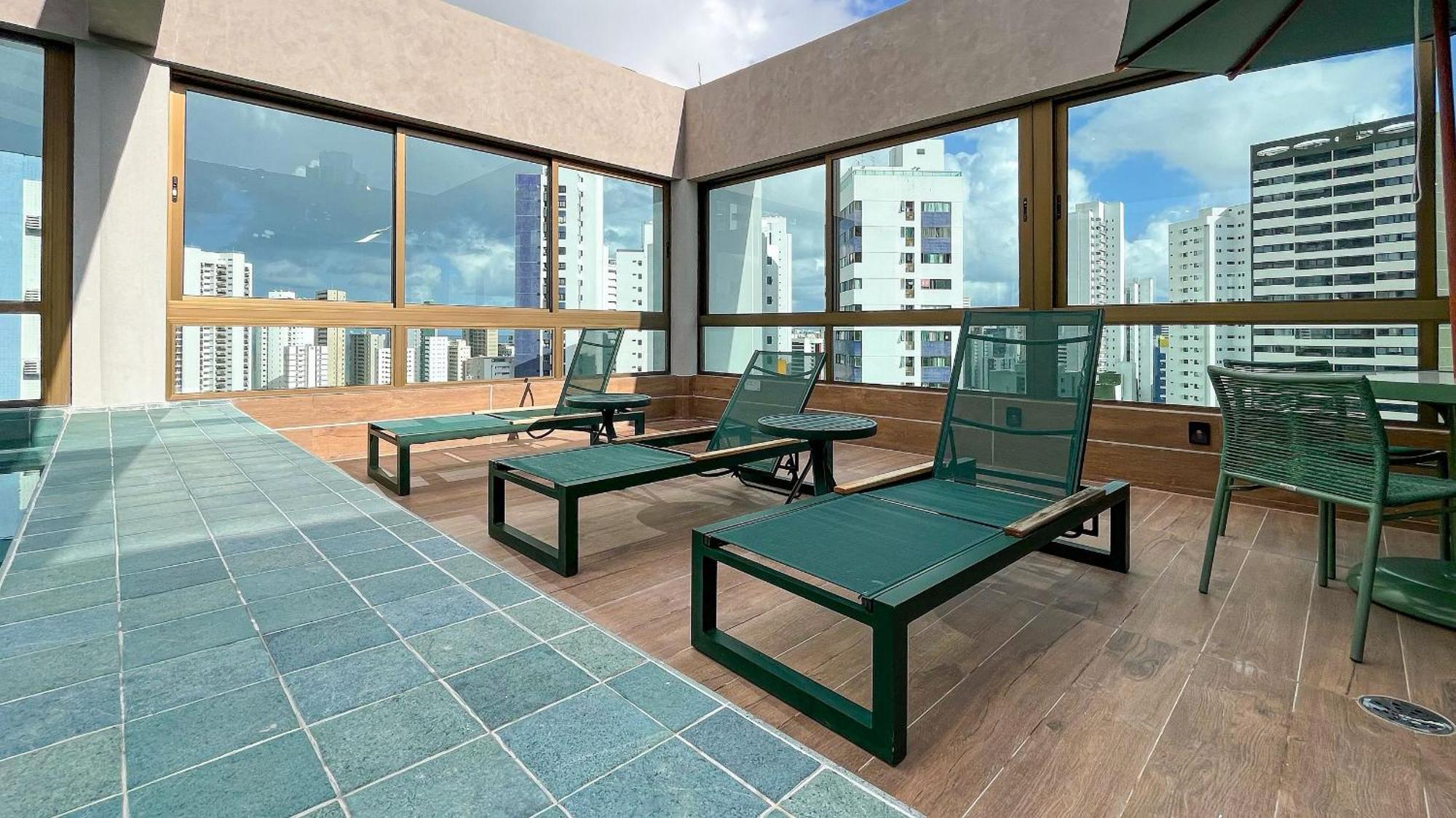 Rooftop #1308 - Estudio Em Boa Viagem By Carpediem Apartamento *